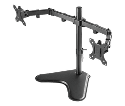 Suporte de Mesa para 2 Monitores PCYES 13-32" Ajuste de Altura PLMSM02A 3