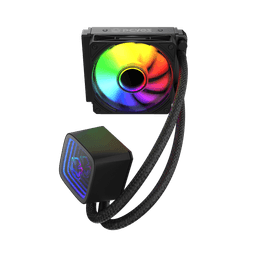 Water Cooler PCYES Tundra Black Vulcan ARGB 120mm WCTBK120 3