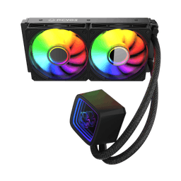Water Cooler PCYES Tundra Black Vulcan Argb 240 Mm Wctbv 240 3