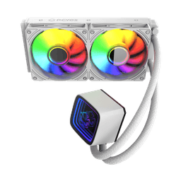 Water Cooler PCYES Tundra White Ghost Argb 240 Mm Wctwg 240 2