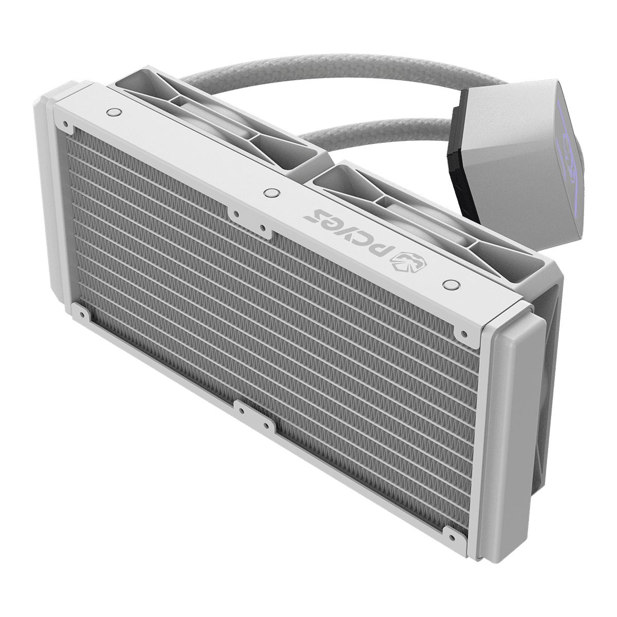 Water Cooler PCYES Tundra White Ghost Argb 240 Mm Wctwg 240 detalhe