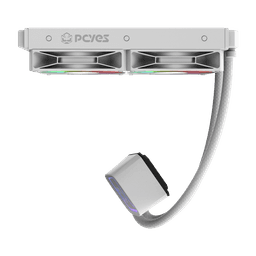 Water Cooler PCYES Tundra White Ghost Argb 240 Mm Wctwg 240 4