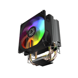 Cooler para Processador PCYES Tundra 90 Black Vulcan LED Rainbow TDP 115W ACTBKA90 5