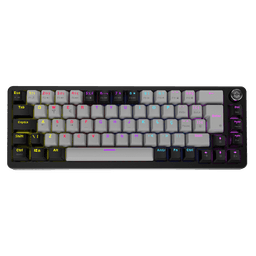 Teclado Mecânico PCYES Mecka 65% ABNT2 Outemu Red com Knob e RGB Rainbow TPMKBVRD 1