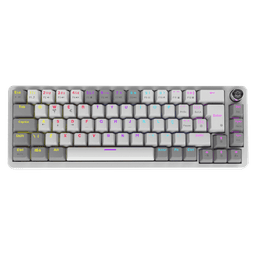 Teclado Mecânico PCYES Mecka 65% ABNT2 Outemu Blue com Knob e RGB Rainbow TPMKWGBL 1