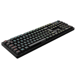 Teclado Mecânico PCYES Zecky Black Vulcan 100% ABNT2 Outemu Red RGB PTZKBVRD 2