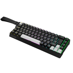Teclado PCYES Magnético Gamma Black Vulcan RGB 8000Hz Rapid Trigger PMGMBV 1