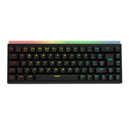 Teclado Mecânico PCYES Shiyan Black Vulcan 60% ABNT2 Outemu Blue RGB TPSHBVBL 1