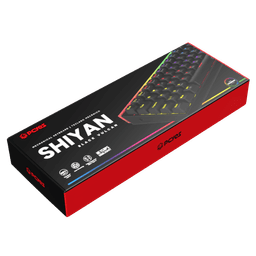 Teclado Mecânico PCYES Shiyan Black Vulcan 60% ABNT2 Outemu Blue RGB TPSHBVBL 5