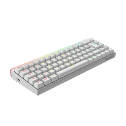Teclado Mecânico PCYES Shiyan White Ghost 60% ABNT2 Outemu Blue RGB TPSHWGBL 2