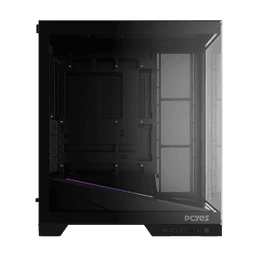 Gabinete Gamer PCYES Forcefield Flow Black Vulcan GFFFBV 4