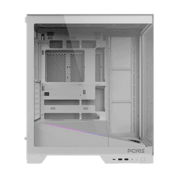 Gabinete Gamer PCYES Forcefield Flow White Ghost GFFFWG 4