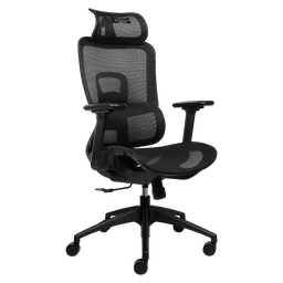 Cadeira Office Ergonômica MS5 Preta com Apoio 3D e Mesh Respirável PCYes 1