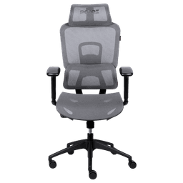 Cadeira Office PCYES Ergonômica MS5 Cinza com Apoio 3D e Mesh Respirável 4