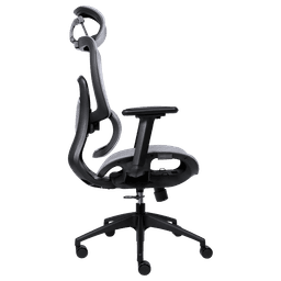 Cadeira Office PCYES Ergonômica MS5 Cinza com Apoio 3D e Mesh Respirável 5