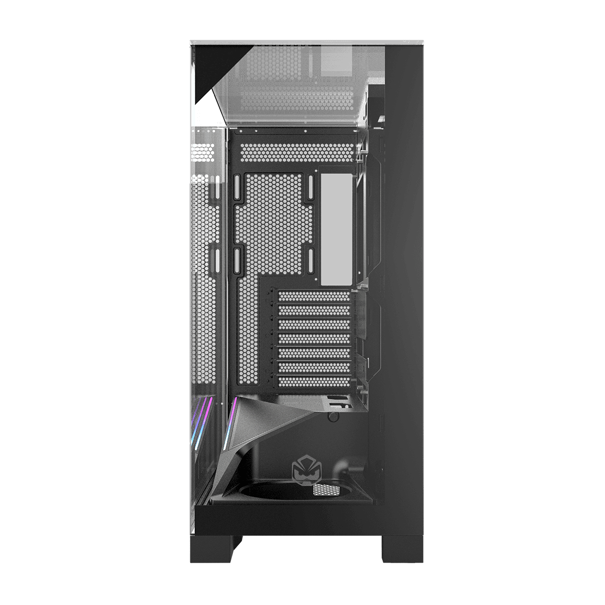 Gabinete Gamer PCYES Forcefield Dome Black Vulcan GFFDBV em destaque