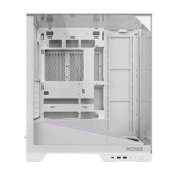 Gabinete Gamer PCYES Forcefield Dome White Ghost GFFDWG 4