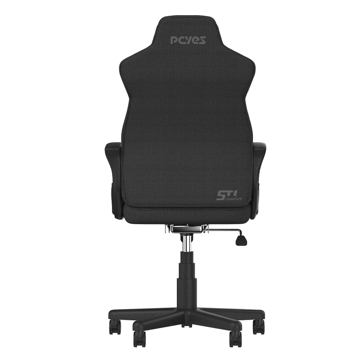 Cadeira Gamer STI Comfort Shadow Preta com Inclinação 135° detalhe