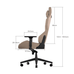 Cadeira Gamer PCYES Ergonômica Sentinel Sahara PCSTL-SH 6