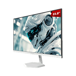 Monitor PCYES Gamer Quartzo Q23F 23.8 Flat IPS FHD 100Hz 5ms FreeSync White PMGQ50203F100WG 1