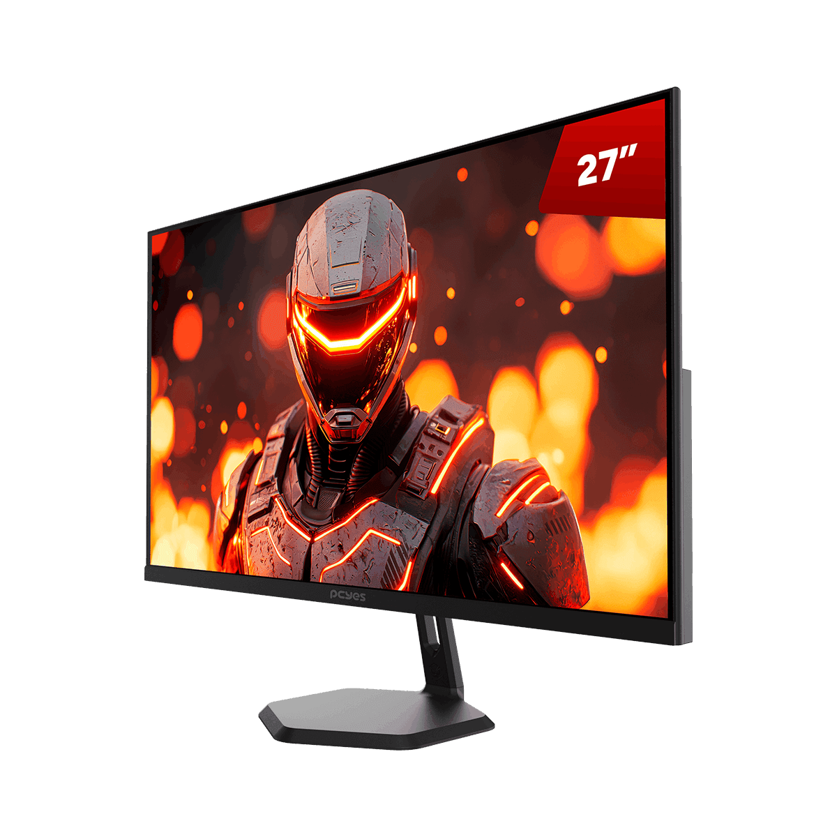 Monitor PCYES Gamer Quartzo Q27F 27 Flat IPS FHD 100Hz 5ms FreeSync PMGQ42570F100BV