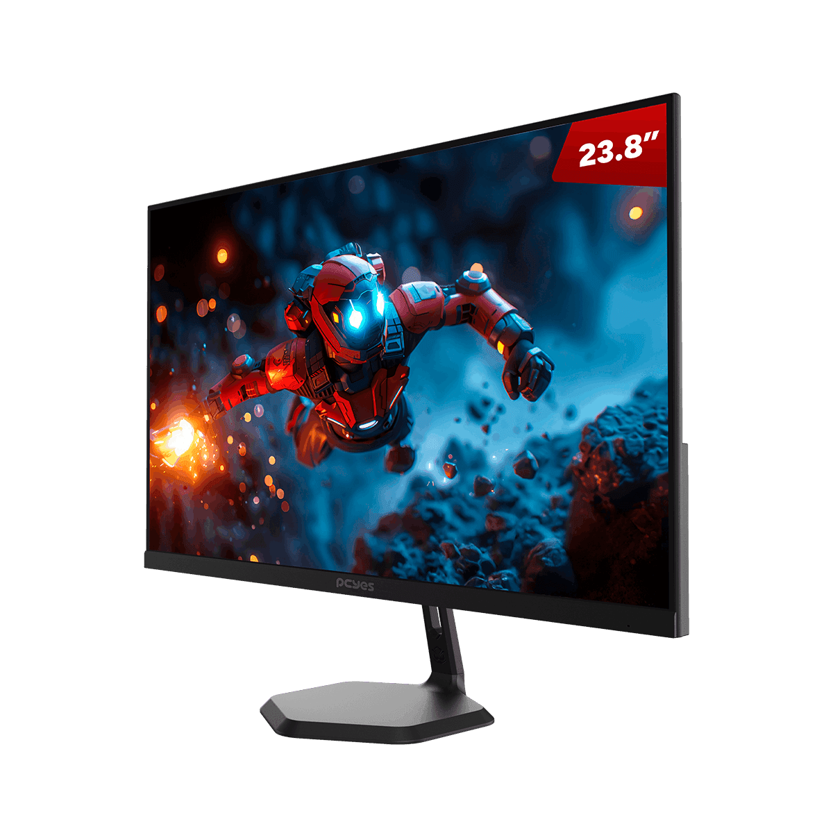 Monitor Gamer PCYES O-Creed O23F 23.8 Flat IPS FHD 180Hz 1ms FreeSync PMG3O0203F180BV