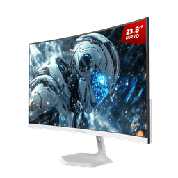 Monitor Gamer PCYES O-Creed O23C 23.8 Curvo VA FHD 180Hz 1ms FreeSync White PMG30O023C180WG 1