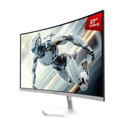 Monitor Gamer PCYES O-Creed O27C 27 Curvo VA FHD 180Hz 1ms FreeSync White PMGO32070C180WG 1