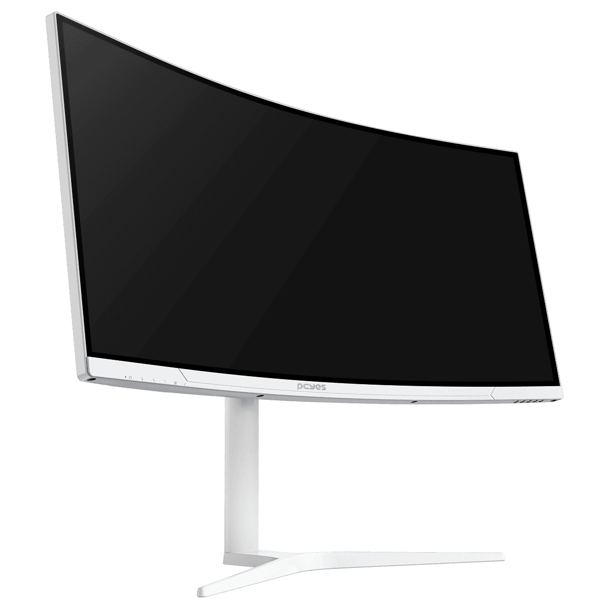 Monitor PCYES Gamer Z-Max Z34C 34 Curvo VA WQHD 165Hz 1ms FreeSync USB-C White PMGZ34C165BV detalhe