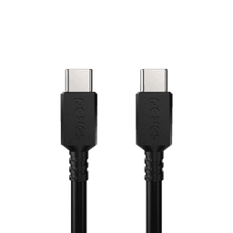 Cabo USB-C para USB-C 2.0 PCYES 1M 65W 5A PUCP-01 3