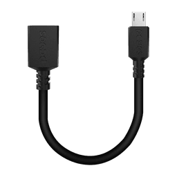 Cabo Adaptador OTG Micro USB para USB A PCYES 15CM PAMUP-15 3