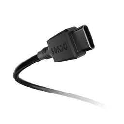 Cabo PCYES USB Tipo-C para Mini USB B 2.0 1 Metro 480Mbps 3A PVC Preto PUCMBP-1 4