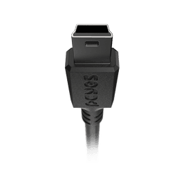 Cabo PCYES USB Tipo-C para Mini USB B 2.0 1 Metro 480Mbps 3A PVC Preto PUCMBP-1 5