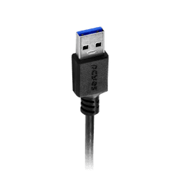Cabo USB A 3.0 para USB Tipo-C PCYES 1M 5Gbps 3A P3UACP-1 5