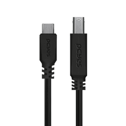 Cabo USB Tipo-C para USB B 3.0 PCYES 1M P3UCBP-1 3