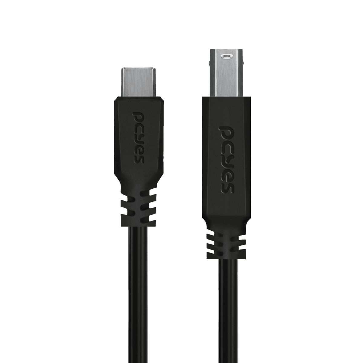 Cabo USB Tipo-C para USB B 3.0 PCYES 1M P3UCBP-1 detalhe