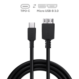 Cabo PCYES USB-C para Micro USB 3.0 1M 5Gbps 3A P3UCMBP-1 2