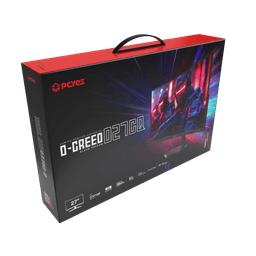 Monitor Gamer PCYES O-Creed O27CQ 27 Curvo QHD VA 180Hz 1ms FreeSync G-Sync PM1G00O27CQ180BV 8