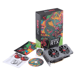 Gpu Rtx 2060 Super Gddr6 8gb 256bit Graffiti Series - Pa2060srtx25608g6fs 6