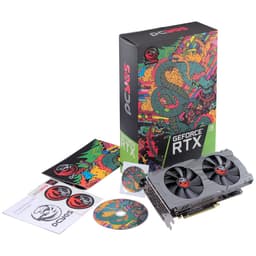 Gpu Rtx 2060 Super Gddr6 8gb 256bit Graffiti Series - Pa2060srtx25608g6fs 8