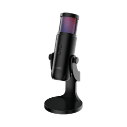 Microfone PCYES Gamer Hylia USB RGB com Mute e Cápsula Condensadora 1