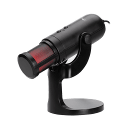 Microfone PCYES Gamer Hylia USB RGB com Mute e Cápsula Condensadora 5