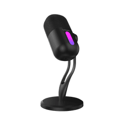 Microfone PCYES Gamer Hylia USB RGB com Mute e Cápsula Condensadora 3