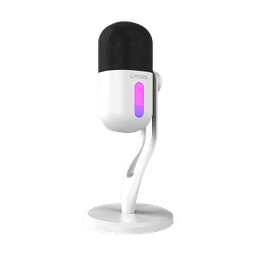 Microfone PCYES Gamer Volini USB RGB com Mute Touch e Captação Cardioide 1