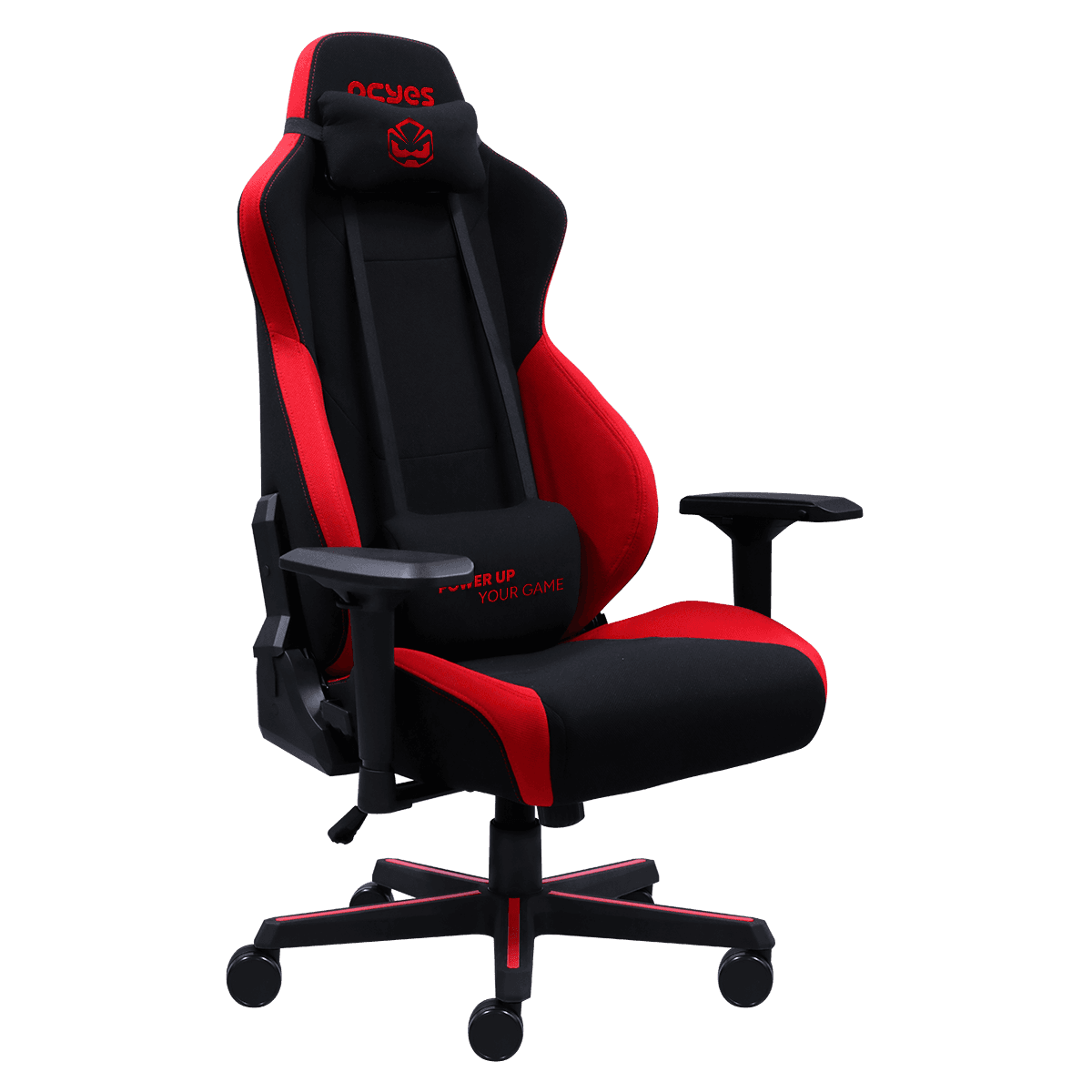 Cadeira Gamer Mad Racer V8 Turbo Vermelha com Apoio 4D e Inclinação 135° PCYes