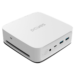 Mini Computador PCYES B300 White Hexa-core i3-1215U 3.30GHz 8GB DDR4 SSD 512GB NVMe Wi-Fi Bluetooth Linux Ubuntu 1