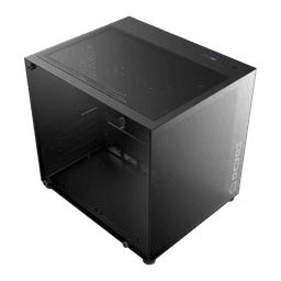 Gabinete Gamer Forcefield Mini Black Vulcan PCYes 3