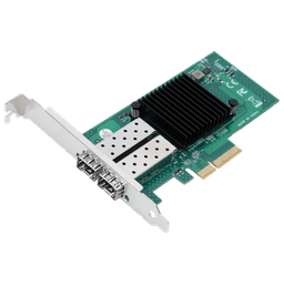 Placa de Rede PCYES 10G SFP+ Dual Port PCI-E X4 SFP10G2P 1