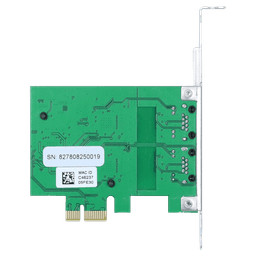 Placa de Rede PCYES 2.5G Dual Port RJ45 Chipset Intel PCI-E X1 LC2500-2PIT 4