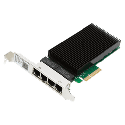 Placa De Rede 2 5 G Quad Port Rj 45 Chipset Intel Pci E X 4 Pcyes Lc 2500 4 Pit 1
